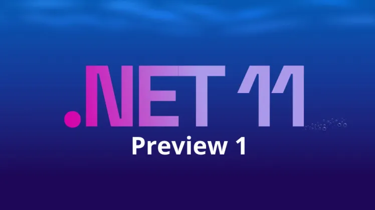 .NET 11 Preview 1 Cover Image